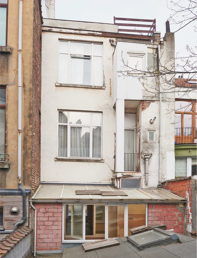 Façade rénovée à Marcq-en-Barœul